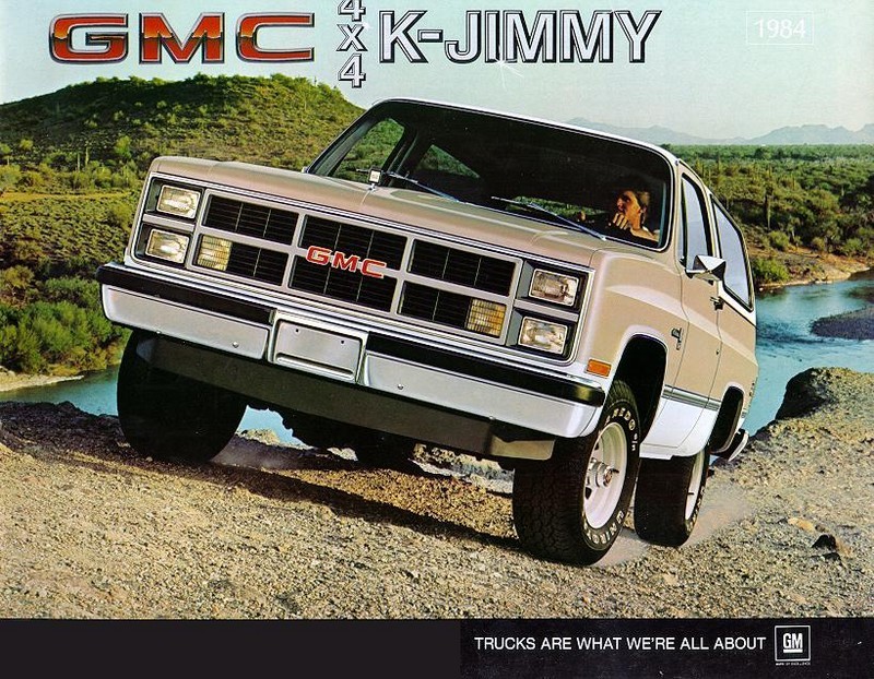 1984 GMC Jimmy Brochure
